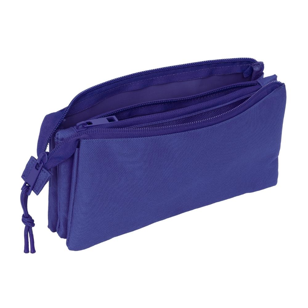 Blue Triple Pencil Case image number null